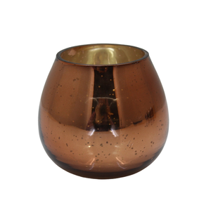 Recién llegado, soporte votivo de cristal decorativo, nuevo diseño, tarro de vela con acabado transparente para sala de estar y mesa, decoración hecha a mano - Product Image 1