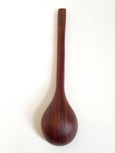 ช้อนไม้กระถินขนาดเล็ก ด้ามสั้น สำหรับเด็ก ใช้ตักชา กาแฟ น้ำตาล ของหวาน และซุป อุปกรณ์ครัว - Product Image 3