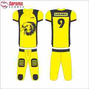 Uniforme de fútbol americano, ropa deportiva personalizada por sublimación, 100% poliéster, novedad - Product Image 6