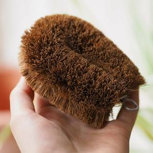 Brosse à récurer en fibre de coco, accessoires de maison et de cuisine, brosses à récurer en coco - Product Image 2