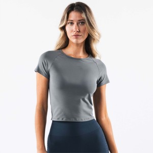 T-shirt unisexe vierge de haute qualité T-shirt biologique logo personnalisé étiquette personnalisée t-shirts chemises pour femmes décontracté - Product Image 2