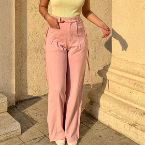 Wholesale Breathable Eco-Friendly Cotton Baggy Pants for Men and Women Regular Fit Casual Daily Life Trousers with Custom Colors - Product Image 1