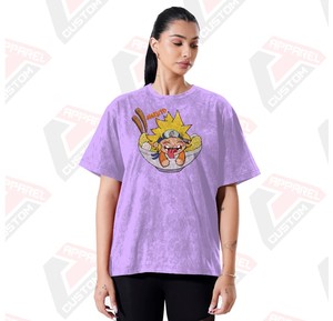 เสื้อยืดผ้ายีนส์ผ้าลูกฟูกสำหรับผู้หญิงผ้าเดนิมผ้าลูกฟูกผ้าฝ้าย100% นุ่มสวมใส่สบายทันสมัยเป็นมิตรกับสิ่งแวดล้อม - Product Image 1