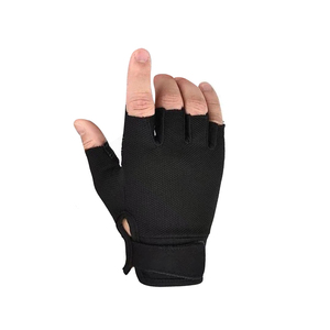 Design Your Own Custom Made Cycling <b>Gloves</b> Half Finger Breathable Lightweight Moisture Wicking Cotton for Sports Gym Use - Product Image 5