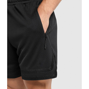 Trendy Men Gym Mesh Shorts Lightweight Breathable Running Basketball <b>Training</b> Sports Shorts Elastic Waist Quick Dry Fitness - Product Image 5