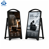 Kiosco de Señalización Digital Móvil ZDHQ con Ruedas, Clasificación IP65, CMS Integrado, Pantalla Publicitaria Portátil, OEM ODM