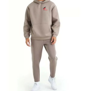 Conjunto Deportivo Holgado para Hombre, de Algodón Suave, Estilo Moderno, Ropa Casual para el Día a Día - Product Image 1