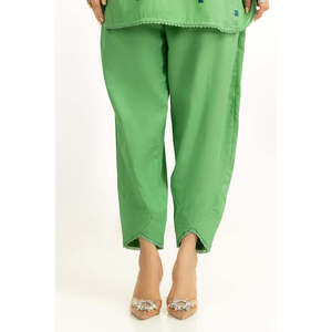 Conjunto de Traje de Terciopelo Jacquard Karandi de 3 Piezas para Mujer IUSTKSD-1362 - Product Image 6