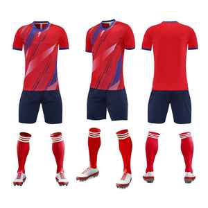 Uniformes de Fútbol, Conjunto de Camiseta y Pantalones Cortos de Entrenamiento de Fútbol, Transpirable y de Secado Rápido, Nueva Ropa Deportiva de Fútbol para Club - Product Image 2