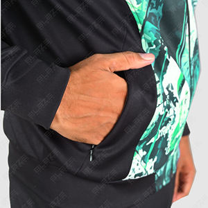 Conjuntos de Jogger de 2 piezas, traje de jogging de entrenamiento OEM, chándal de poliéster 100% para hombre, chaqueta deportiva personalizada al por mayor - Product Image 4