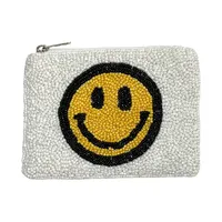 Dompet koin manik-manik buatan tangan, dompet uang saku, dompet manik-manik warna-warni, dompet koin manik-manik kustom