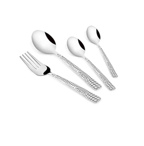 Juego de cucharas de postre de acero inoxidable de la mejor calidad, juego de regalo para fiestas, bodas, artículos decorativos - Product Image 6