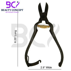 Mango antideslizante Acero inoxidable quirúrgico 5 piezas Manicura Pedicura Kit de herramientas para el cuidado de las uñas Juegos de instrumentos de Podología - Product Image 2