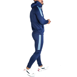 Conjunto de chándal para hombre, ropa deportiva cálida de invierno con sudadera informal y pantalones, perfecto para actividades al aire libre, ropa deportiva, chándales - Product Image 3