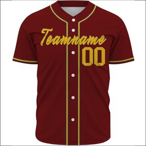 Nouveautés Maillots de baseball unisexes Vêtements de sport personnalisés pour les jeunes Uniforme personnalisé complet avec option grande taille - Product Image 2