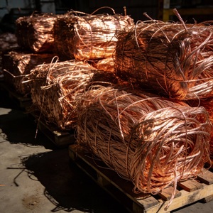 Chatarra de Alambre de Cobre Puro, Brillante, Limpio, Cables de Cobre Desnudos de Grado Industrial para Reciclaje a Granel - Product Image 1