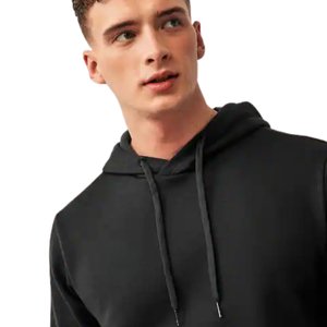 Nouveau sweat à capuche uni noir personnalisé pour hommes et femmes, sweat à capuche en polaire d'hiver, sweat-shirt décontracté streetwear, tissu doux et chaud - Product Image 4