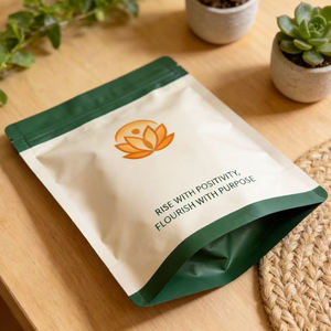 Sachets Doypack Personnalisés - Sachets Ziploc Qualité Alimentaire pour Emballage de Thé aux Herbes et de Poudre Parfumée - Product Image 2