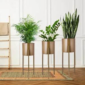 Tube en métal luxueux pour des thèmes de décoration distinctifs et une belle composition florale d'intérieur - Product Image 5