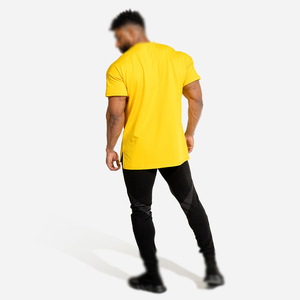 Vente en gros T-shirt pour homme personnalisé T-shirt vintage lourd en coupe carrée respirant Options de taille plus - Product Image 5