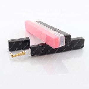 Pince à épiler d'extension de cils en acier inoxydable avec pointe pointue logo personnalisé arc-en-ciel multi titane fait à la main - Product Image 6