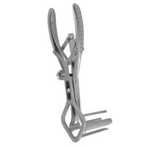 Retractor de 4 Hojas con Bloqueo de Husillo, Instrumento Quirúrgico de Acero Inoxidable para Cirugía Ginecológica, Esterilizado a Alta Temperatura - Product Image 2
