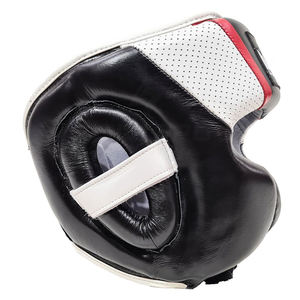 Protège-tête en cuir de haute qualité Protection complète du visage à bas prix pour adultes hommes et femmes - Product Image 5