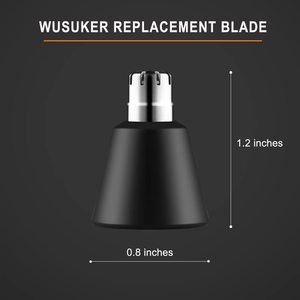 Cuchillas de Repuesto Metálicas Giratorias para Recortadora de Vello Nasal Portátil USB, Higiénicas, Reemplazables, para Uso Doméstico y en Autocaravanas - Product Image 3