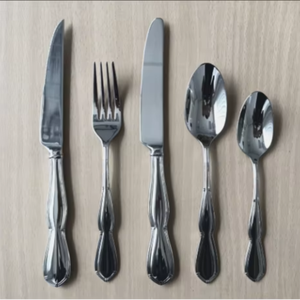 เครื่องนวดเนื้อสแตนเลส SUS304 ชุดช้อนส้อมสำหรับงานเลี้ยง ดีไซน์ทันสมัย - Product Image 1
