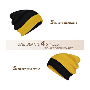 Best Selling Acrylic Cuff Beanies with Custom Logo Men Beanie Manufacturer Knitted Jacquard Cap <b>Winter</b> <b>Hats</b> - Product Image 3