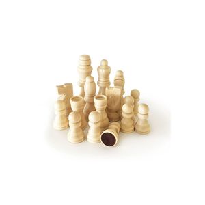 Star <b>Wooden</b> <b>Chess</b> <b>Piece</b> Set No:2 - Product Image 2