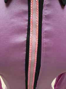 Tissu de taffetas extensible fait main Cowgirl Western Show Shirt pour vêtements équestres et d'équitation - Product Image 2