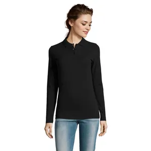 Camiseta Polo Promocional Personalizada Perfect LSL para Mujer, 180 Unidades, para Merchandising - Product Image 1