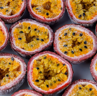 Fabrieksprijs Beste Kwaliteit Smakelijke Grote Verkoop Tropisch Genot Half Gesneden Bevroren Passievrucht Zak 2Kg