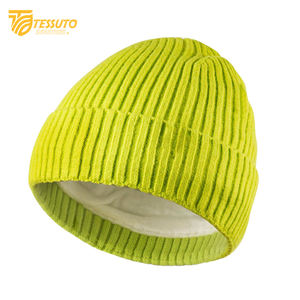 Unisex Thick Knitted Winter Beanie Jacquard Fabric Skull <b>Cap</b> for <b>Men</b> and Women Cuffed Beanies - Product Image 5