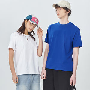 Venta al por mayor de alta calidad 100% algodón camiseta en blanco para hombre logotipo personalizado impreso gráfico camisetas Unisex camisetas - Product Image 4