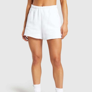 Short en molleton d'été respirant pour femme en coton à séchage rapide Gym et vêtements décontractés - Product Image 1