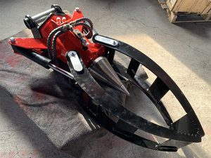 Accesorio para Excavadora, Rajadora de Leña Cónica, Máquina para Partir Madera, Equipos Agrícolas, Máquina de Construcción Hidráulica - Product Image 1