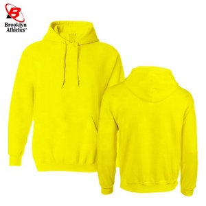 New Winter Workwear Athletic Hooded Fleece Sweatshirt Waterproof and Breathable Safety Work Jumper with <b>Hoodie</b> - Product Image 1