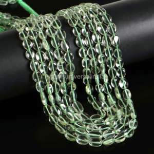 Cuentas de amatista verde natural, lisas y ovaladas, para la fabricación de joyería, proveedor mayorista, fabricante, India, al por mayor. - Product Image 6