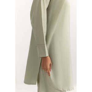 Conjunto Coordinado Teñido en Chambray IPST-44555 Hecho de Material de Algodón Suave - Product Image 1