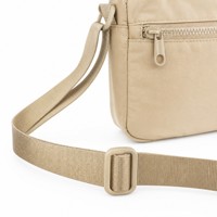 Sac bandoulière pliable léger et imperméable en nylon pour femme, sac de voyage compact et pliable, pochette d'épaule, logo personnalisé OEM
