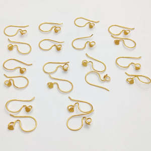 5 Pares de Ganchos para Pendientes en Forma de Corazón de Cobre, Chapados en Oro de 18K, Plata y Oro Rosa, Accesorios de Joyería en Bolsa - Product Image 3