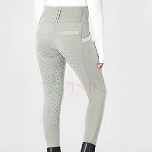 Leggings de Equitación para Mujer con Logotipo Personalizado, Fabricación OEM, Impermeables, Resistentes al Viento, Spandex/Poliéster, Suministro al por Mayor, Jodhpur y Breeches - Product Image 6