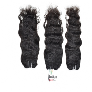 100% vierge indien Remy lâche vague profonde cuticule aligné faisceaux de cheveux humains non transformés donneur unique ondulé fabrique des Extensions - Product Image 2