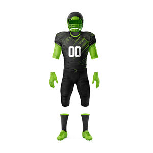 Uniforme de football américain personnalisé de la meilleure qualité, nouvel imprimé numérique, confortable, respirant, séchage rapide, antibactérien, taille plus - Product Image 1