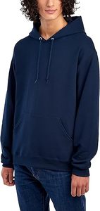 Custom <b>Men's</b> Winter Warm Pullover <b>Hoodie</b> Designer Cotton <b>Sherpa</b> Fleece with Solid Pattern - Product Image 2