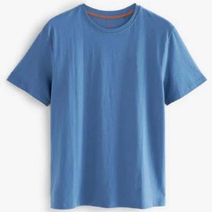 Camisetas Personalizadas de Manga Corta para Parejas, de Algodón Orgánico Ecológico, con Estampado Puff, para Verano, Venta al Por Mayor - Product Image 1