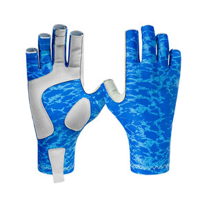 Guantes de pesca antideslizantes impermeables con protección UV profesional de alta calidad para adultos Cómodo uso al aire libre en todos los tamaños - Product Image 1