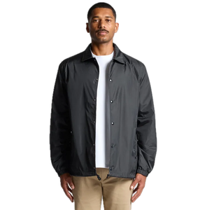 Chaqueta de entrenamiento cortavientos para hombre, precio de fábrica de alta calidad, botones transpirables, chaquetas de entrenamiento para hombre - Product Image 1